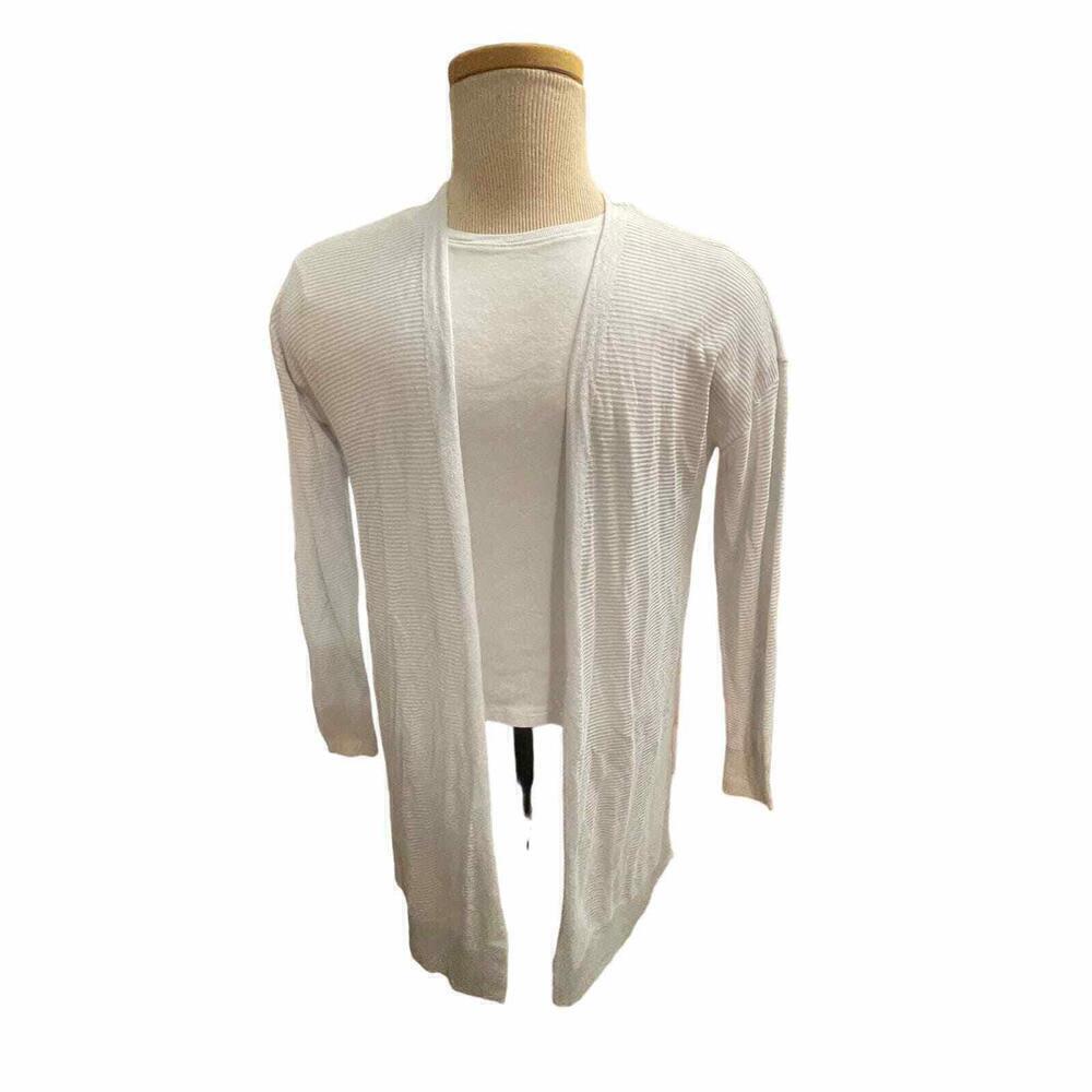 Loft nwt gray light weight cardi/duster